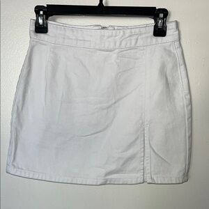 THE LOLA MINI SKIRT WHITE
